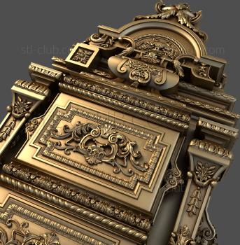 3D model Rococo style (STL)